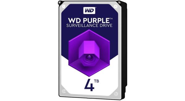 H.D.D W.D Purple Sata 4TB WD40PURZ | هارد وسترن دیجیتال بنفش