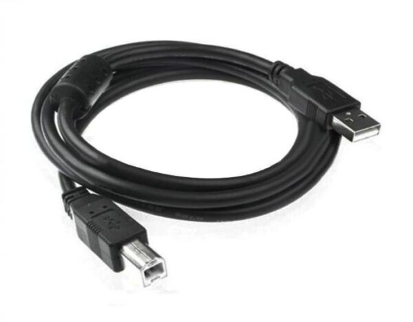 USB Printer Cable 1.5M | کابل ۱٫۵ متری USB مشکی