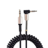 AUX Cable | کابل صدا سرکج فنری