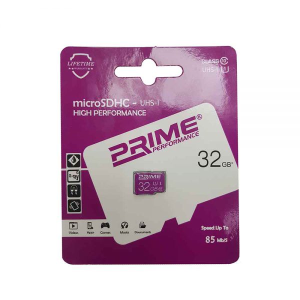 microSDHC Prime 32GB 85MbS