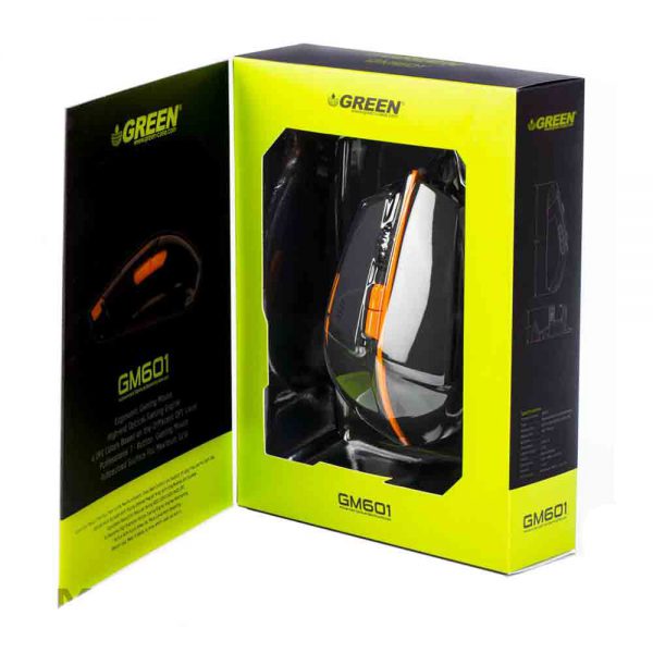 Green Advances Optical Gaming Mouse GM601