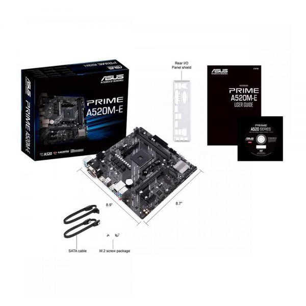 MB Asus AMD Prime A520M-E