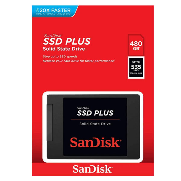 Sandisk SSD Plus 480GB | هارد اینترنال اس اس دی سن دیسک