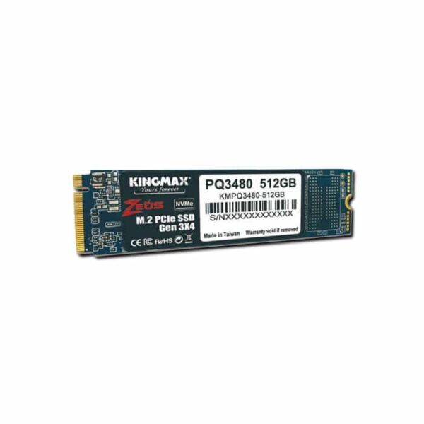SSD Kingmax M.2 2280 PCIe NVME 512GB PQ3480