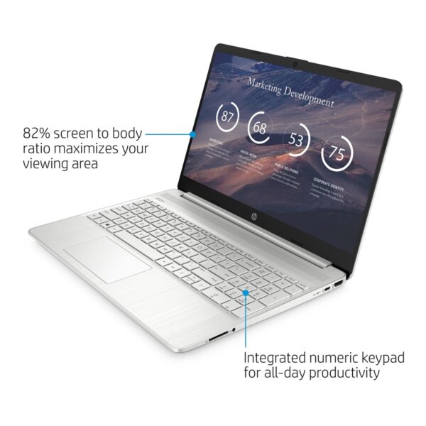 Laptop HP 15-ef2127wnm ryzen5 5500U 8GB 1TB SSD FHD | لپ تاپ اچ پی