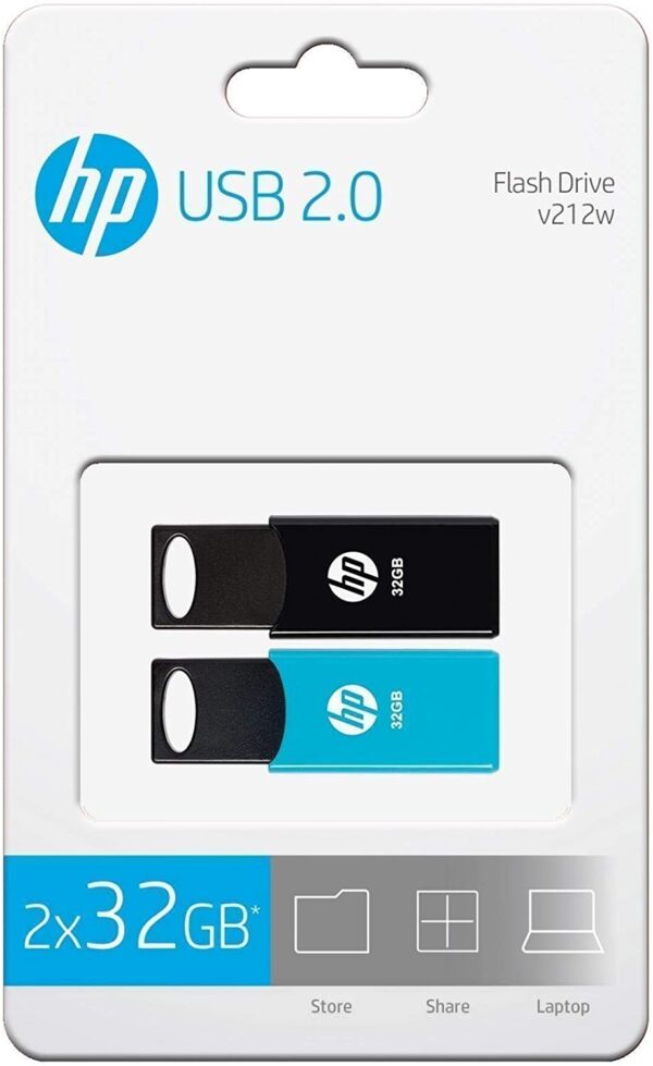 HP Twinpack 32GB USB Flash Drive (HPFD212-32TTW)
