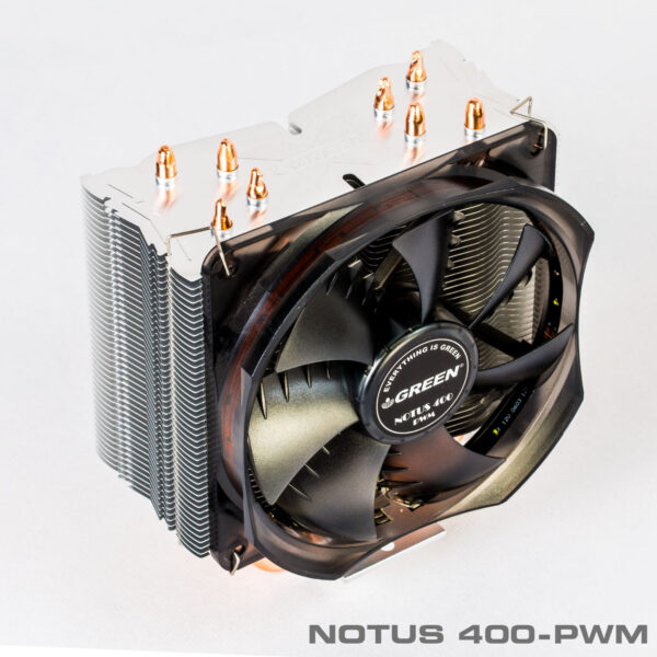 خنک کننده پردازنده گرین مدل NOTUS 400-PWM