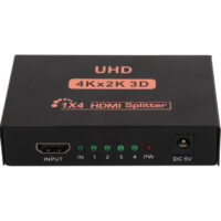 اسپلیتر 1 به 4 HDMI مدل UHD-HTS 4K