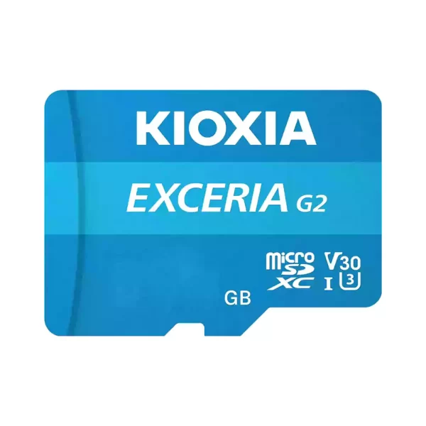 كارت حافظه ميكرو كيوكسيا مدل EXCERIA G2 V30 U3 A1 100MB/s ظرفيت 128 گيگابايت