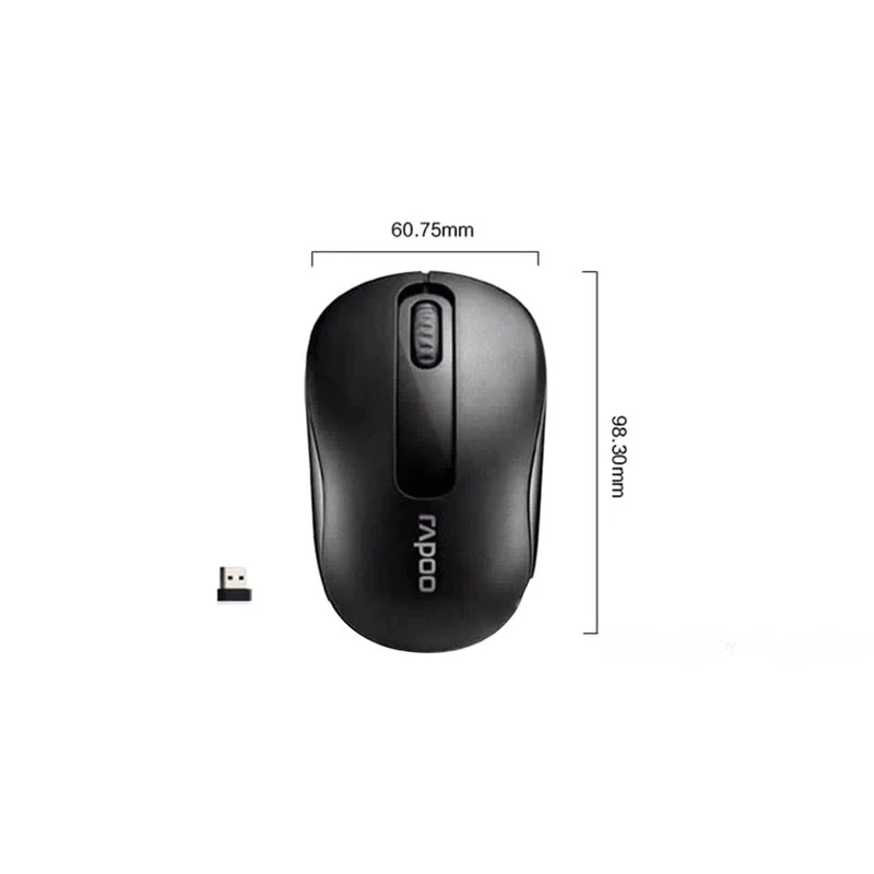 Rapoo M216 Optical Wireless Mouse ماوس بی سیم رپو مدل M216