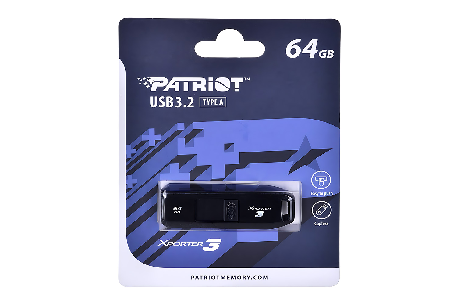 پاتریوت مدل Xporter 3 ظرفیت 64 گیگابایتUSB 3.2