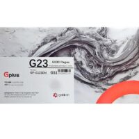برند :جی پلاس /G Plus مدل : G23 ظرفیت چاپ : 6000 رنگ :سیاه و سفید مخزن بزرگ مخصوص پرینترهای تک کاره جی پلاس مدل : GP-G123DN