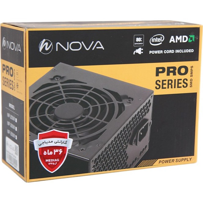 پاور کامپیوتر 300 وات نوا مدل Nova NP-300W پاور کامپیوتر 300 وات نوا مدل Nova NP-300W