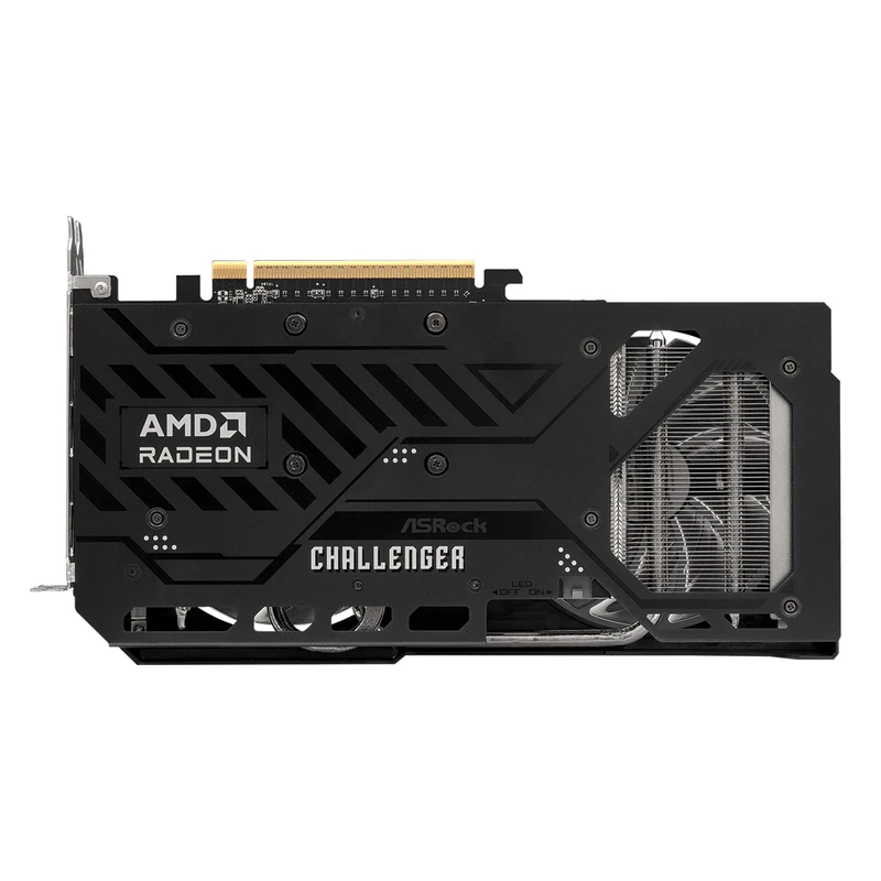 کارت گرافیک ازراک AMD Radeon RX9060 XT Challenger 16GB OC GDDR6 کارت گرافیک ازراک AMD Radeon RX9060 XT Challenger 16GB OC GDDR6
